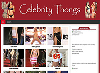 Celebrity Thongs Celebrity Thongs